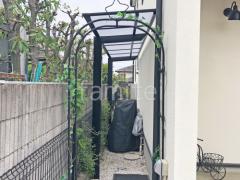 サイクルポート 自転車バイク屋根 LIXIL ネスカF フラット屋根