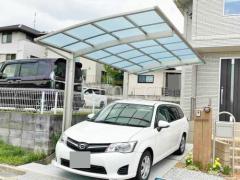 カーポート1台 (単棟) YKKAP アリュース アール屋根