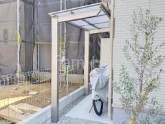 サイクルポート 自転車バイク屋根 LIXIL ネスカF フラット屋根