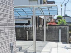カーポート2台(ワイド) ツイン YKKAP アリュース アール屋根