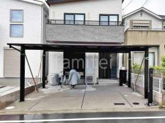 カーポート YKKエフルージュFIRST横2台