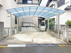 カーポート YKKアリュース横2台