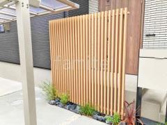 新築シンプル オープン外構