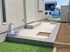 タイルデッキ 壁2面 LIXIL グレイスランド ベーシック
