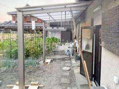 洗濯干し屋根 LIXIL独立式フーゴF1階
