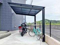 サイクルポート 自転車バイク屋根 LIXIL ネスカF フラット屋根