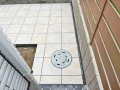タイルデッキ 壁3面 LIXIL ベスパ ストーン調