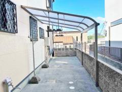 雨除け屋根 LIXILスピーネ1階
