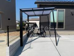 サイクルポート 自転車バイク屋根 LIXIL ネスカF フラット屋根