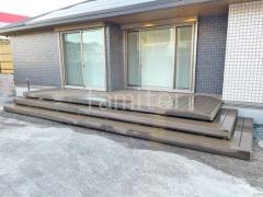 人工木デッキ LIXIL 人工木 樹ら楽ステージ