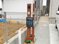 角柱門柱 プランパーツ門柱セット