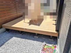 人工木デッキ LIXIL 人工木 樹ら楽ステージ