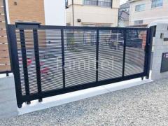 片引き 引き戸門扉 四国化成 クレディキャスター引戸1型