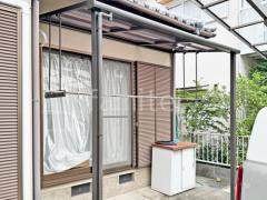 雨除け屋根 LIXILスピーネ1階