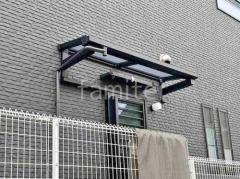 ベランダ屋根 柱なし雨除け屋根