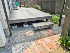 人工木材ウッドデッキ LIXIL樹ら楽ステージ