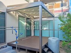 テラス屋根 LIXILジーマ1階