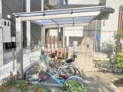 サイクルポート 自転車バイク屋根 LIXIL ネスカF ミニ フラット屋根