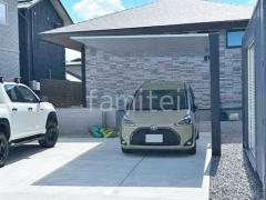 カーポート1台 (単棟) LIXIL カーポートSC フラット屋根 吊り下げ屋根