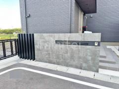 新築シンプル オープン外構