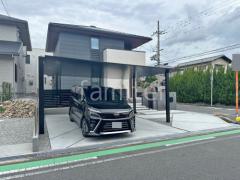 新築シンプル オープン外構