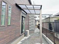 1階テラス屋根 (雨除け) LIXIL 独立式フーゴFテラス フラット屋根 独立式 スタンダード
