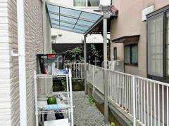 1階テラス屋根 (雨除け) LIXIL スピーネF フラット屋根 スタンダード 壁付