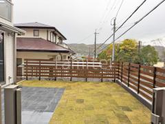 芝生張り 姫高麗芝