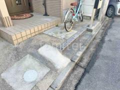 既存門柱解体撤去