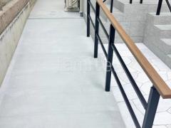 独立 手摺り(手すり) LIXIL 木製調アーキレール