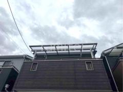 2階ベランダ屋根 YKKAP ソラリアF