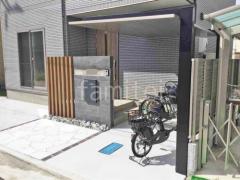 新築シンプル オープン外構