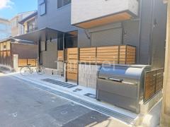 新築シンプル オープン外構