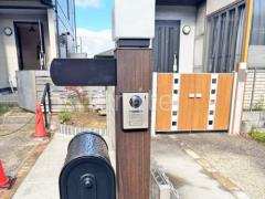 機能門柱 YKKAP 木製調スタンダードポストユニット