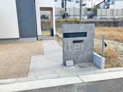 新築シンプル オープン外構