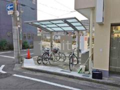 サイクルポート LIXIL フーゴR 土間コンクリート