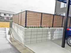 新築シンプル オープン外構