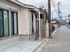1階テラス屋根 (雨除け) YKKAP ソラリアF フラット屋根 スタンダード 壁付
