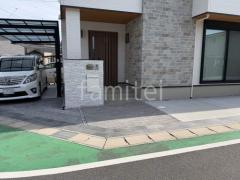新築シンプル オープン外構